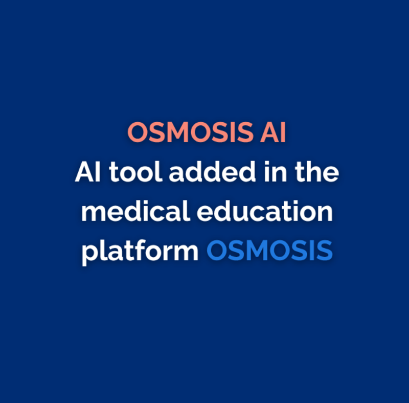 OSMOSIS AI now available in the OSMOSIS platform