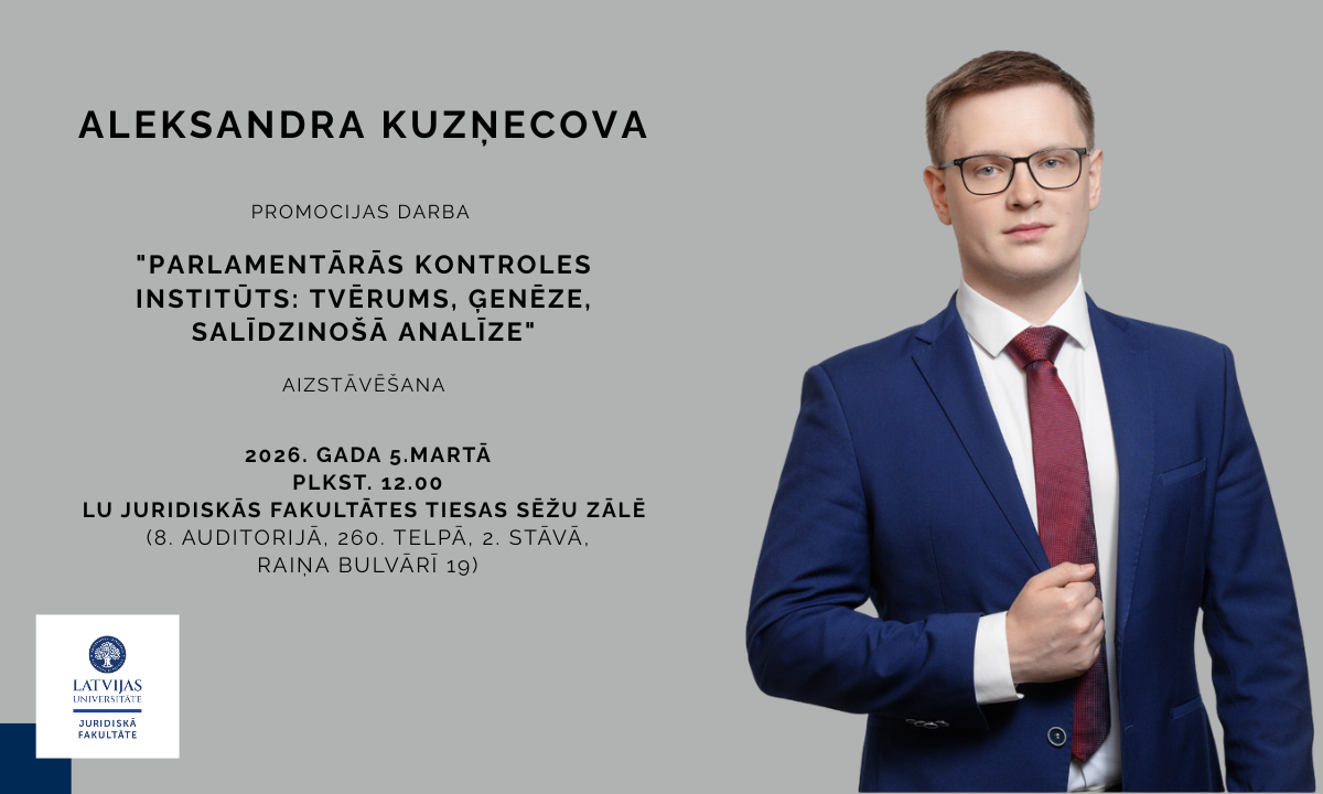 Promocijas darba aizstāvēšanas paziņojuma vizuālis