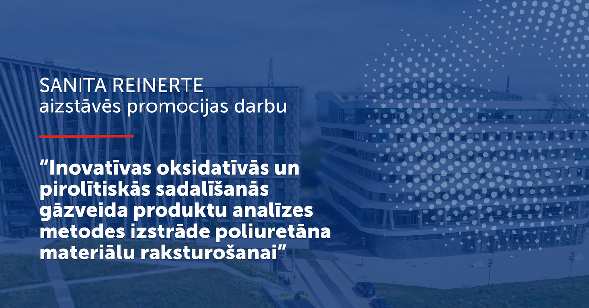 Paziņojums par Sanitas Reinertes promocijas darba aizstāvēšana vizuālis