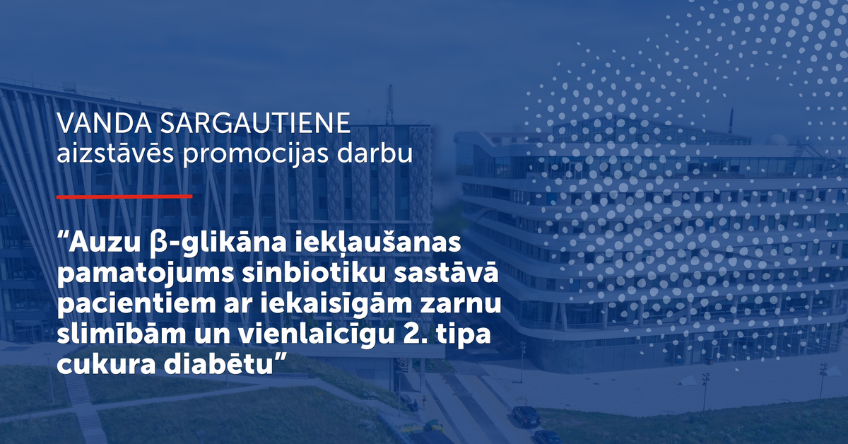 Vandas Sargautienes promocijas darba aizstāvēšanas paziņojums