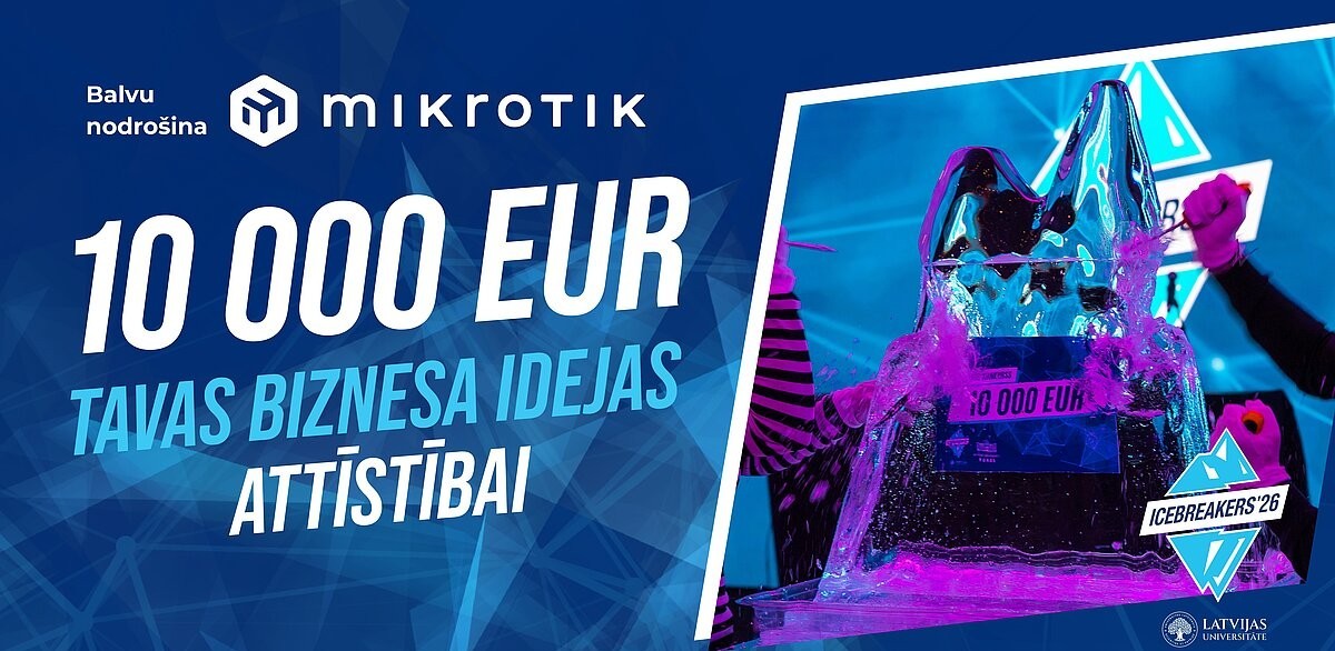 Konkursa "Icebreakers’26 festivāls" vizuālis